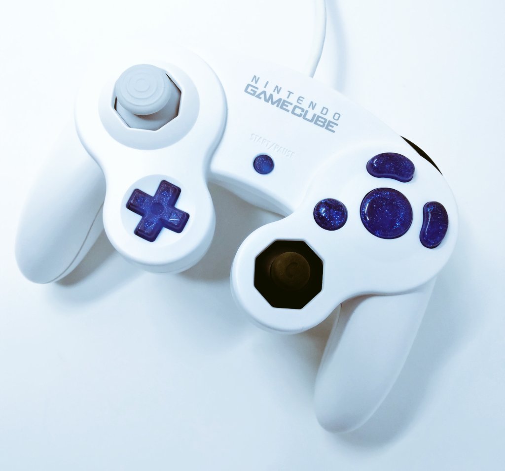 Modded Jp White Gamecube Controller