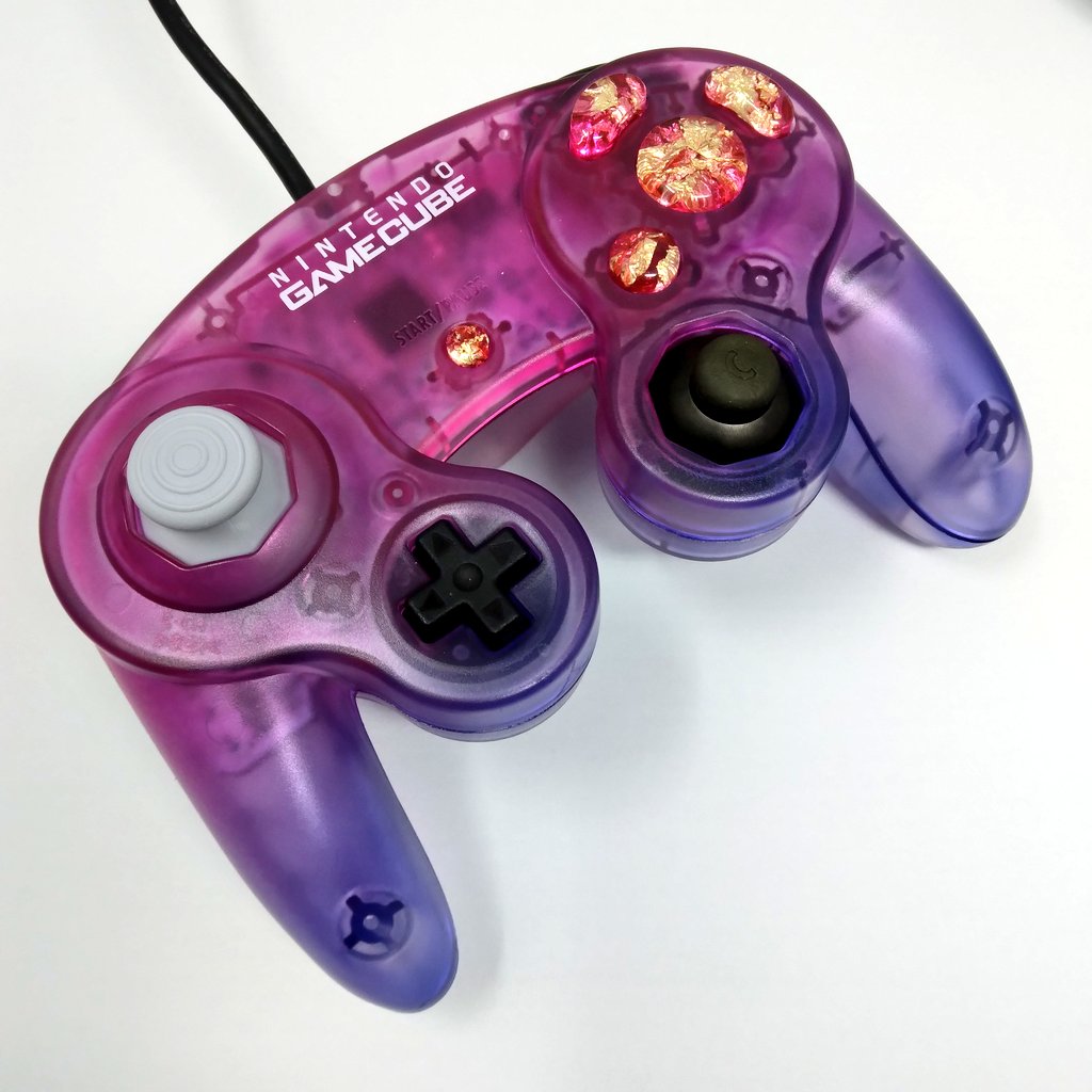 Tinted Clear Gamecube Controller Shells