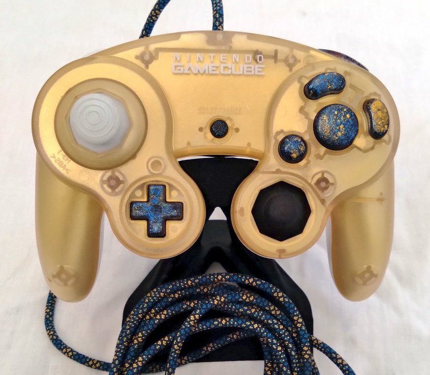 Tinted Clear Gamecube Controller – Sage Customs