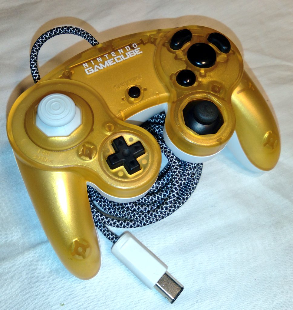 Tinted Clear Gamecube Controller – Sage Customs