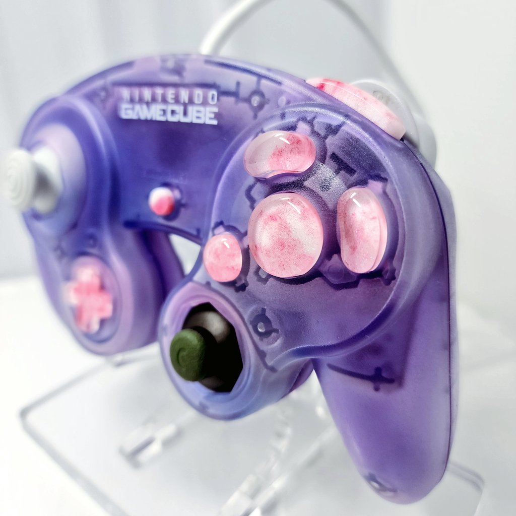 Tinted Clear Gamecube Controller