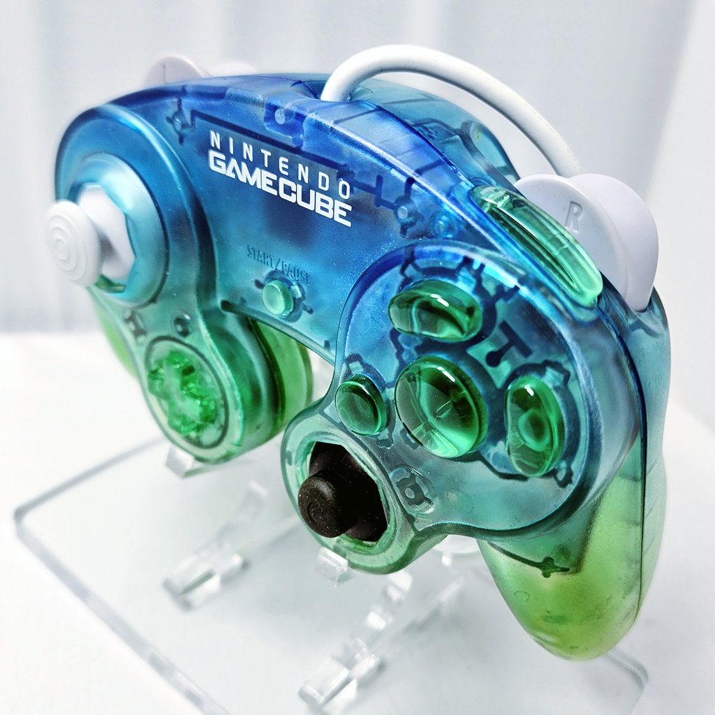 Tinted Clear Gamecube Controller – Sage Customs