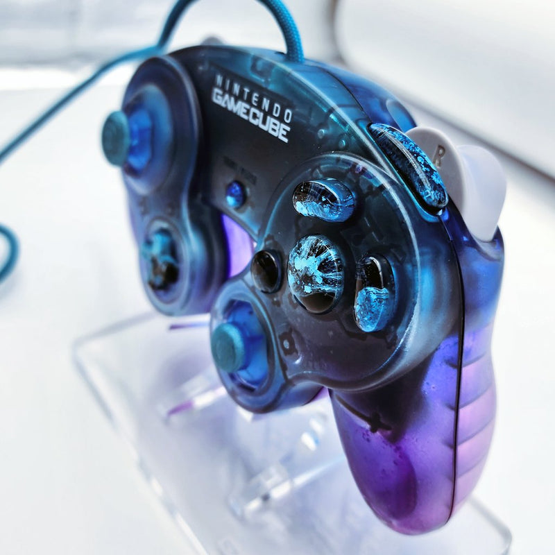 Tinted Clear Gamecube Controller – Sage Customs