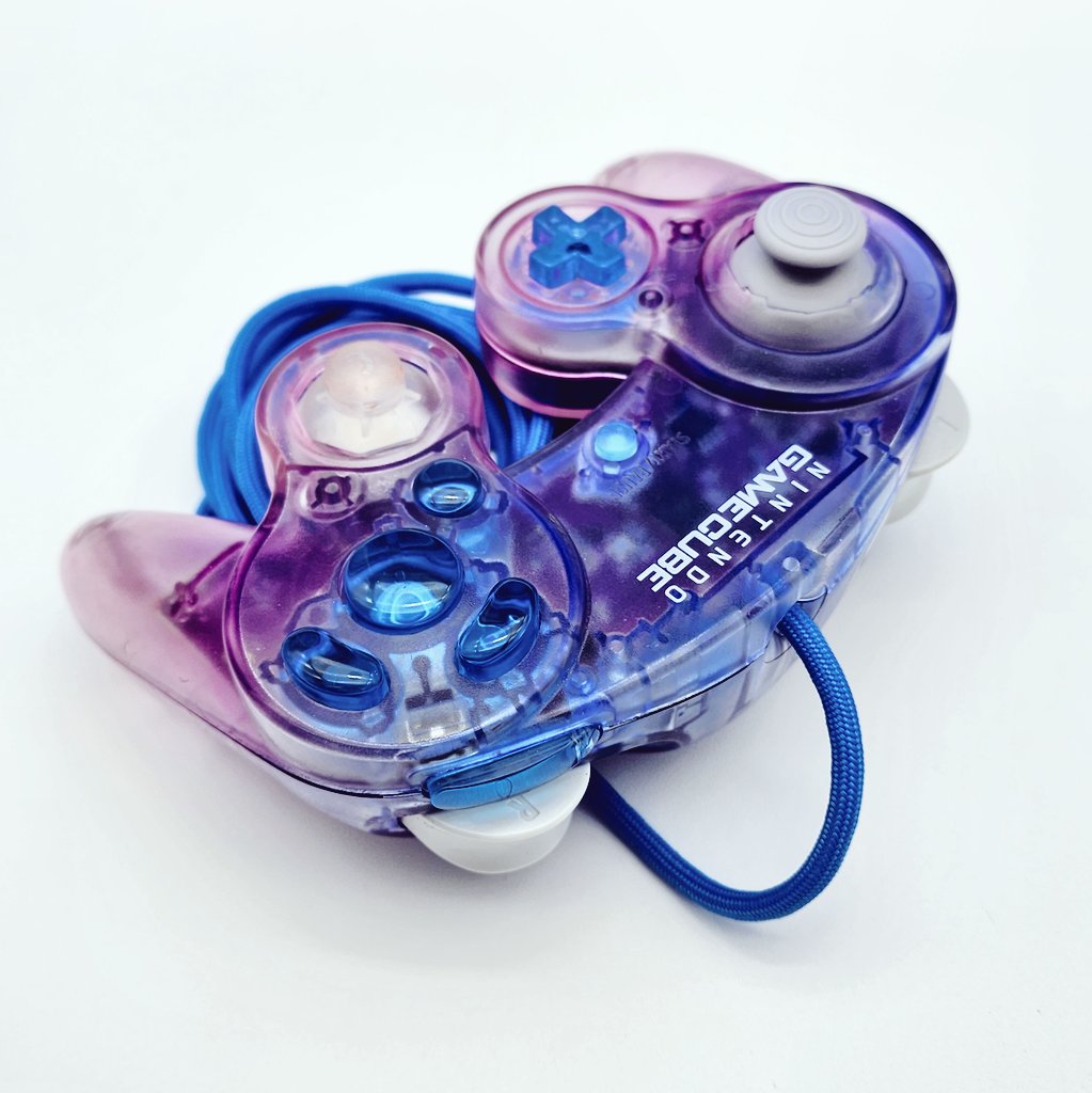 Gamecube Controller Shell Tinted Clear Gamecube Controller Shells – Sage Customs