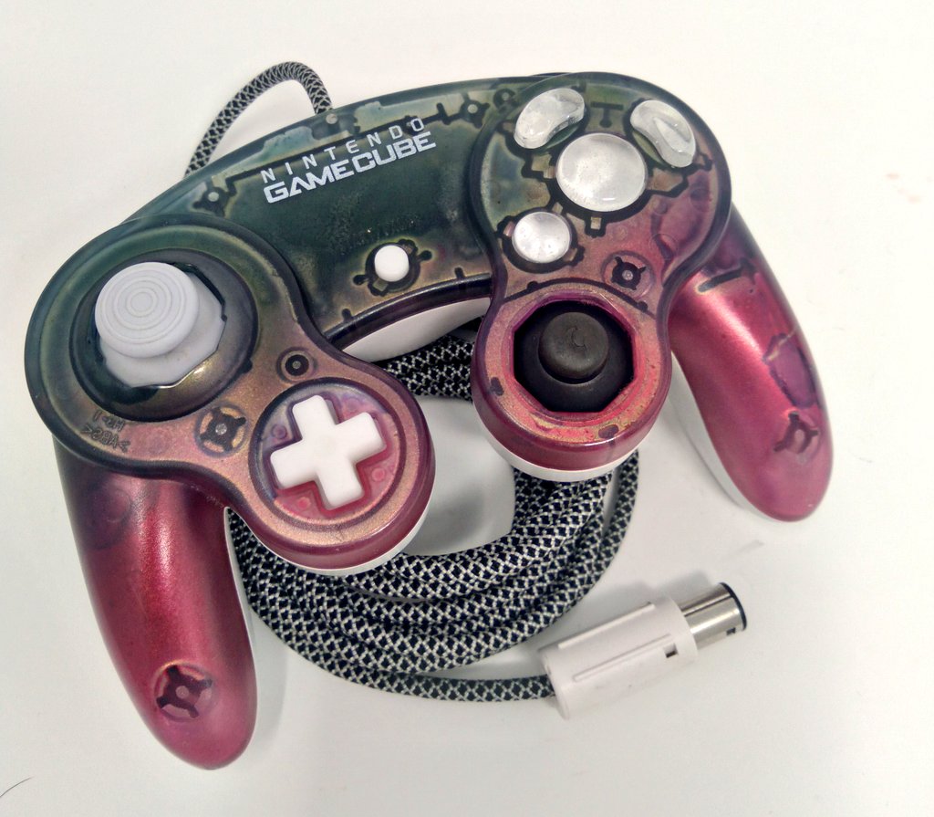 Tinted Clear Gamecube Controller