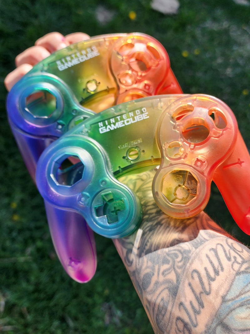 Tinted Clear Gamecube Controller Shells – Sage Customs