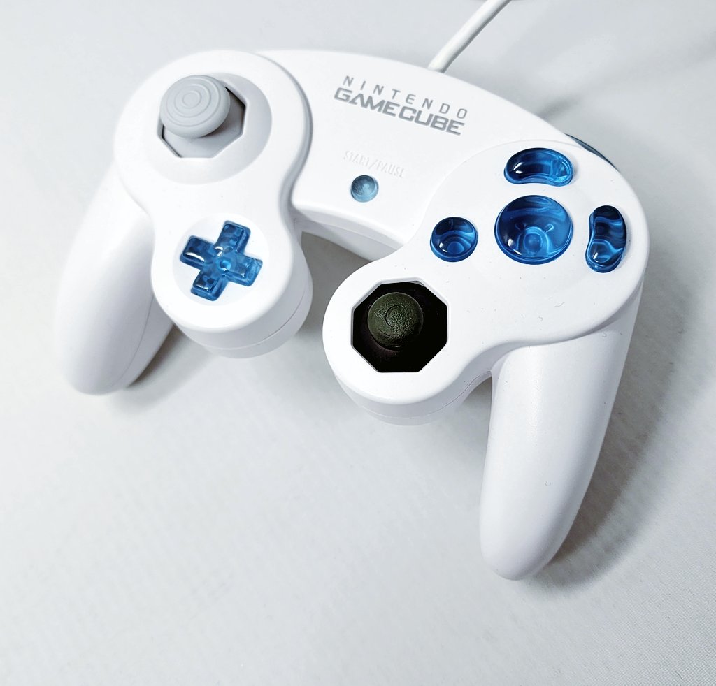 Modded Jp White Gamecube Controller