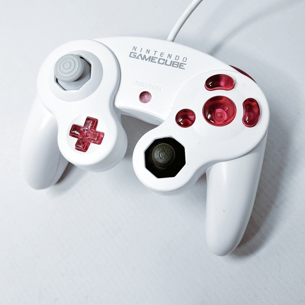 Modded Jp White Gamecube Controller