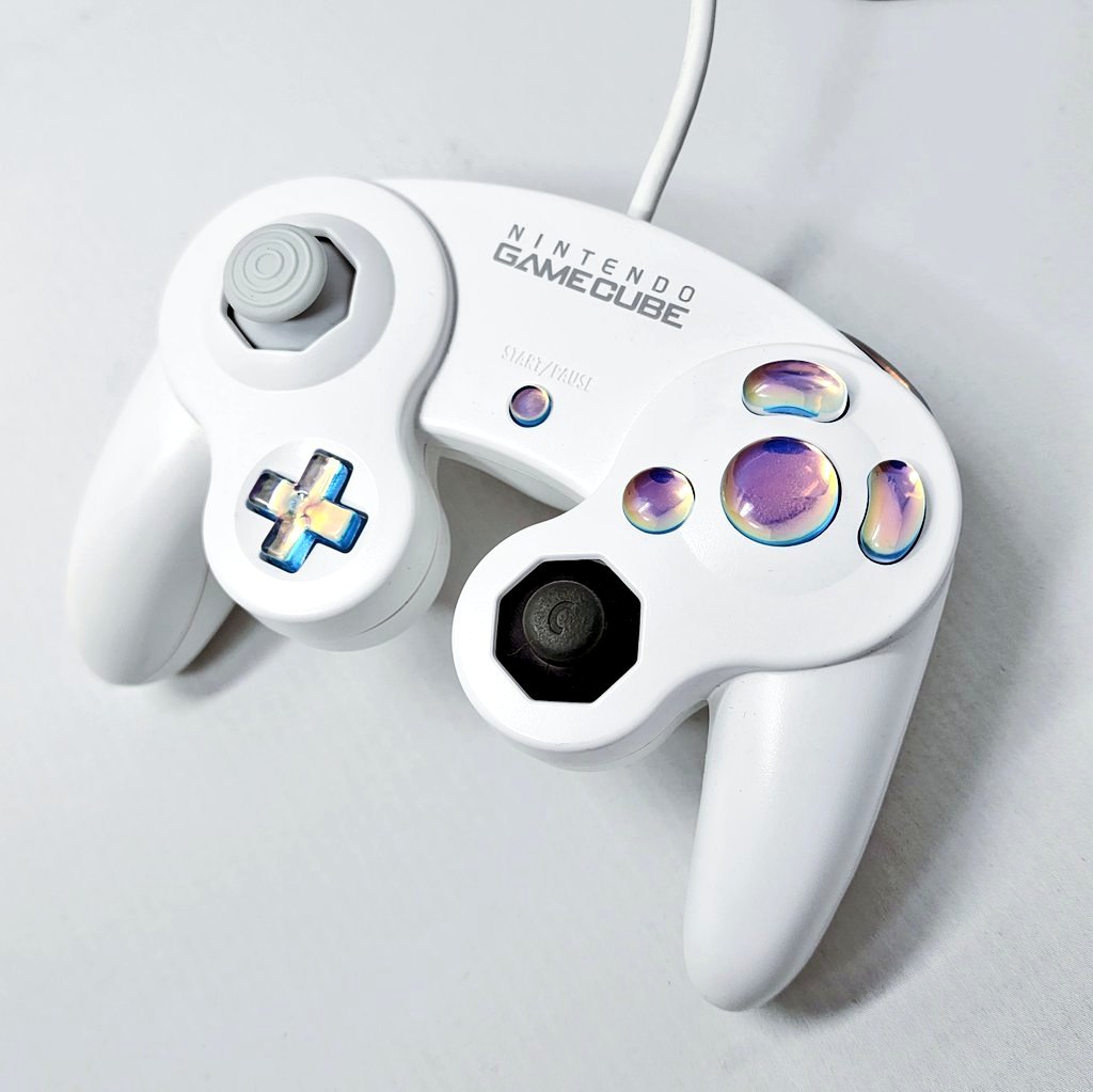 Modded Jp White Gamecube Controller