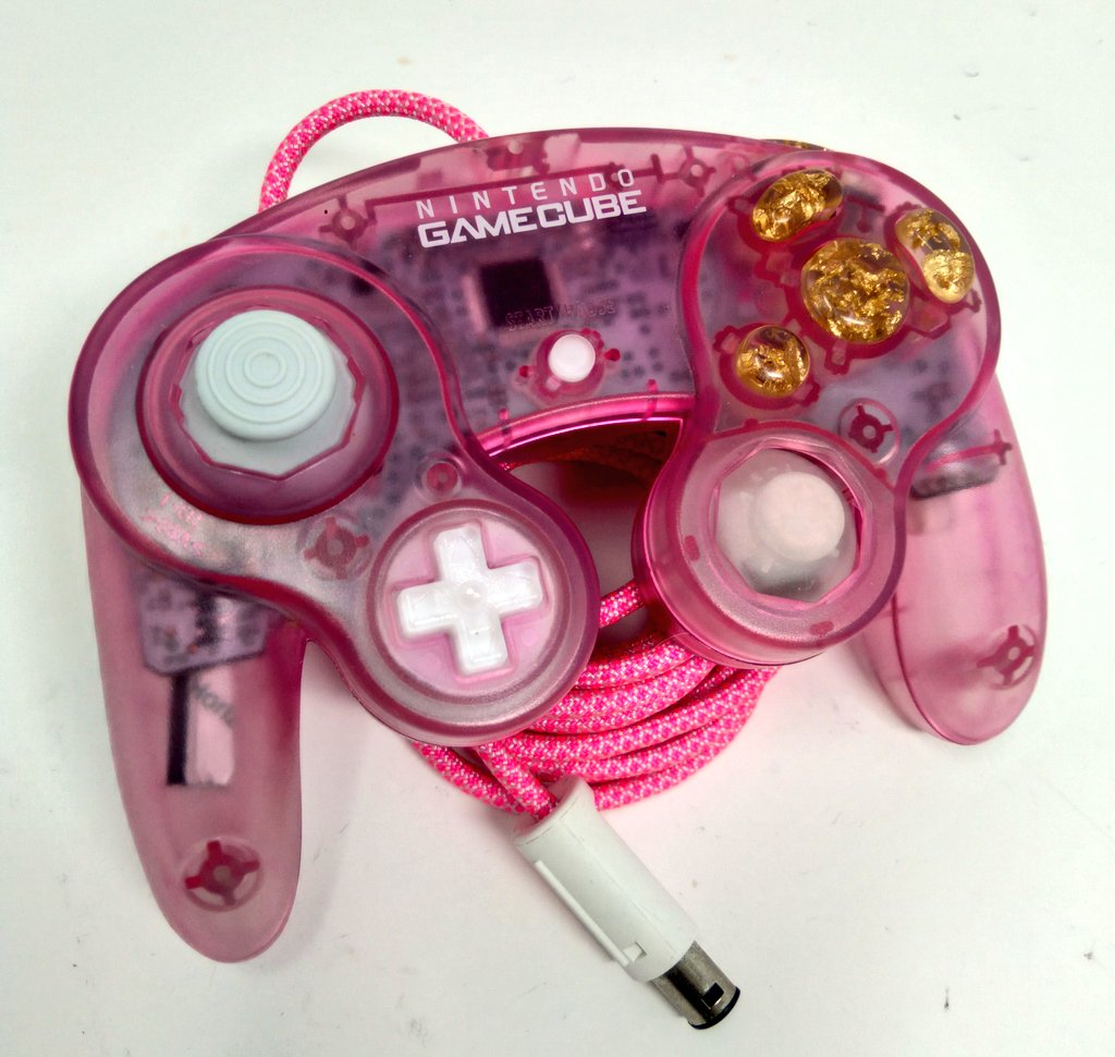 Tinted Clear Gamecube Controller – Sage Customs