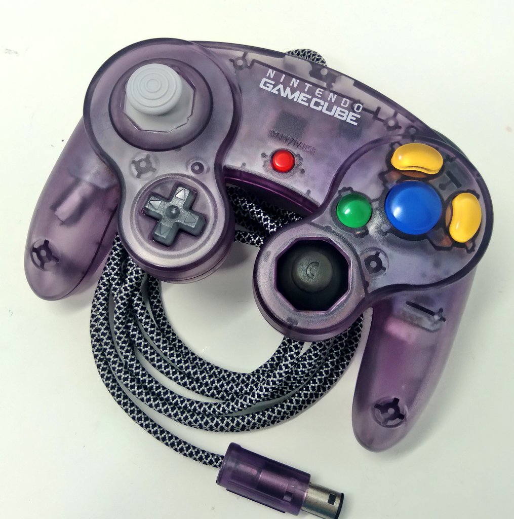 Tinted Clear Gamecube Controller – Sage Customs