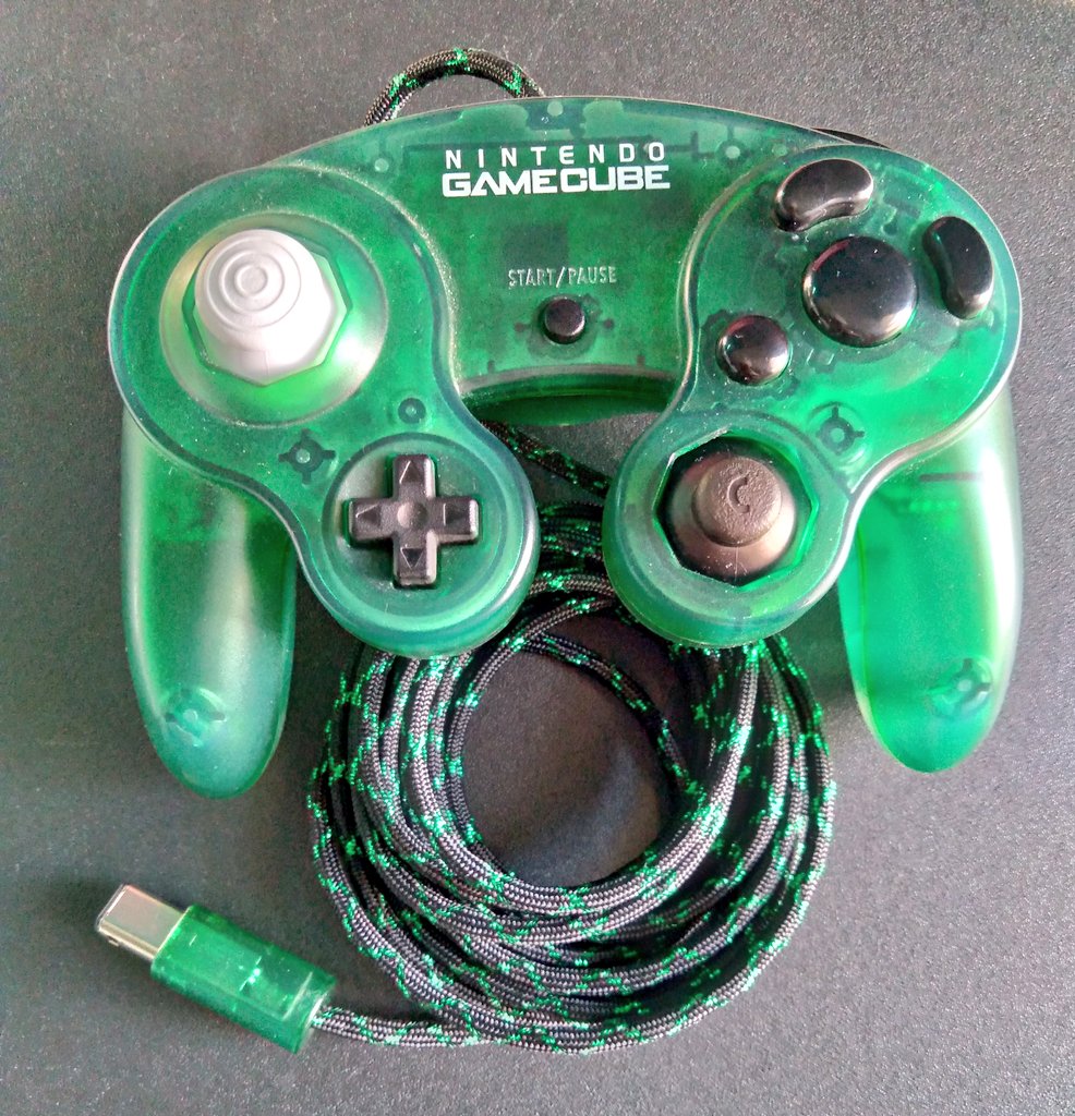 Tinted Clear Gamecube Controller – Sage Customs