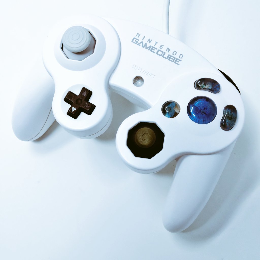 Modded Jp White Gamecube Controller