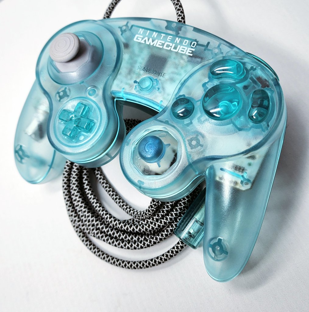 Tinted Clear Gamecube Controller – Sage Customs